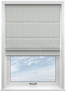 Radiance, Silver - Motorised Roman Blind